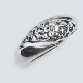Кольцо серебро 925 без камней