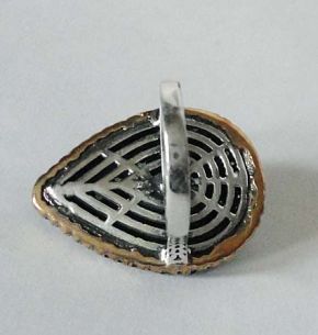 Кольцо из серебра и бронзы "Великолепный Век" CJ1929