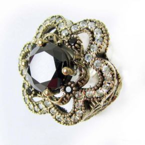 Кольцо из серебра и бронзы "Великолепный Век" MS015